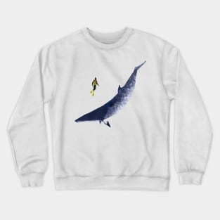 Whale & Diver Crewneck Sweatshirt